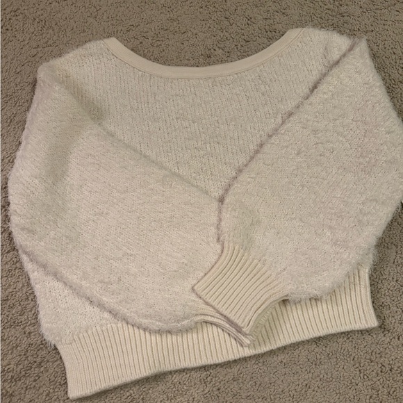 Anthropologie Sweater- Fluffy Asymmetrical - Picture 3 of 5